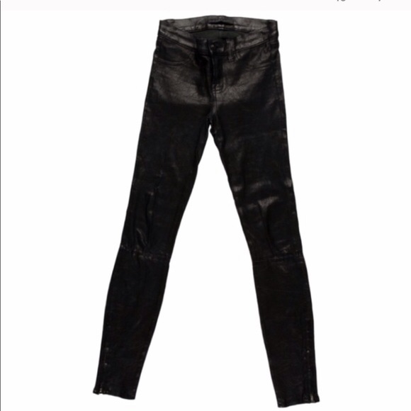 J Brand Pants - J Brand Leather Skinny Pants